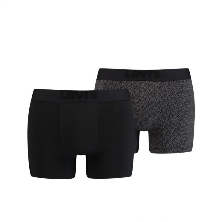 Pánské boxerky LEVIS® 2 pack BLACK 100000526
