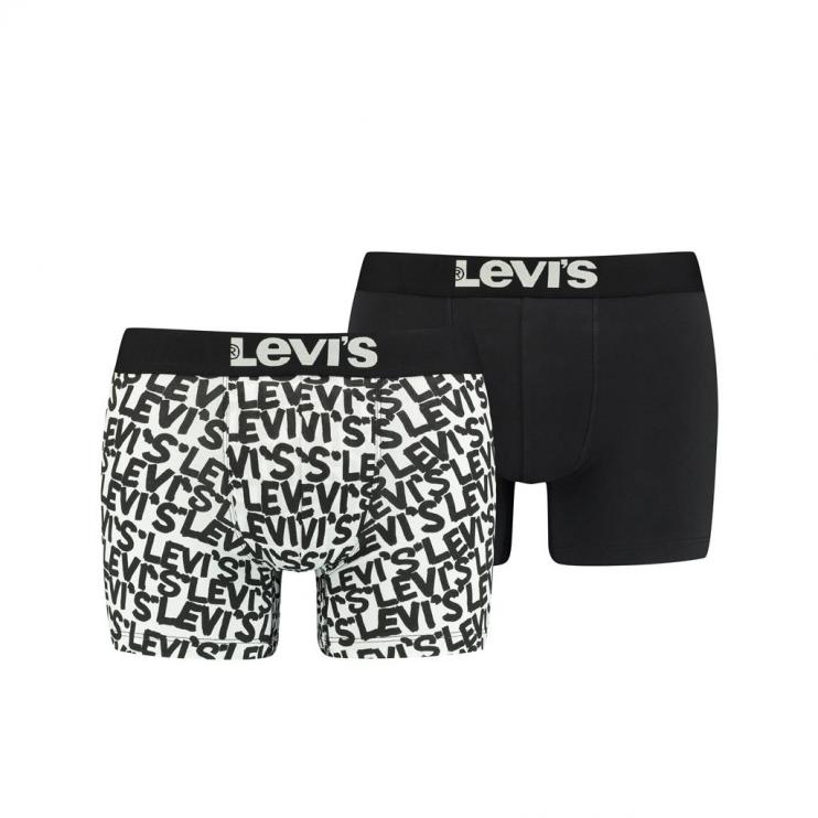 Pánské boxerky LEVIS® 2 pack Black 37149-0496