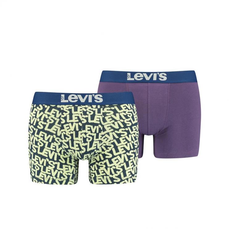 Pánské boxerky LEVIS® 2 pack Purple 37149-0497