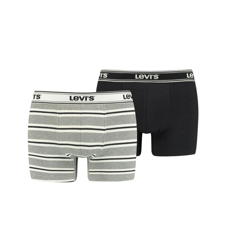 Pánské boxerky LEVIS® 2 pack Grey 37149-0523