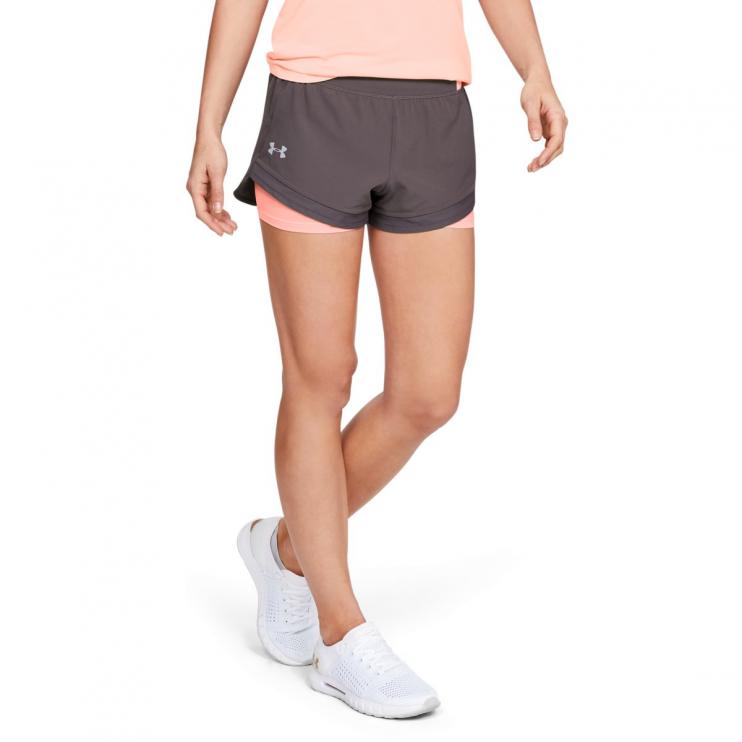 Dámské běžecké šortky UNDER ARMOUR SpeedPocket 2-in-1 1326519