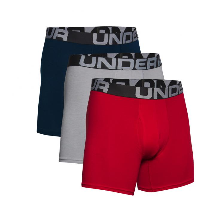 Pánské boxerky UNDER ARMOUR 6in 3 Pack 1363617