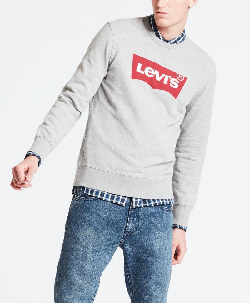 Pánská mikina LEVIS® Grey 17895-0079