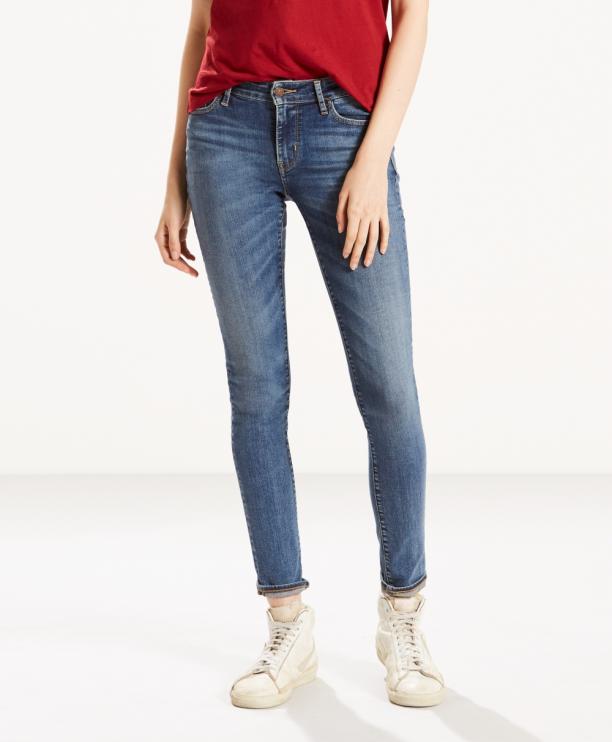 Dámské jeans LEVIS® 711 Antiqued 18881-0199