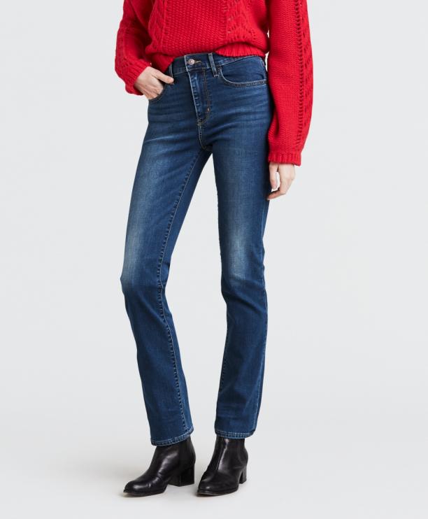 Dámské jeans LEVIS® 724 Indigo Typhoon 18883-0008