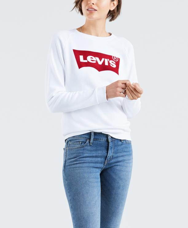 Dámská mikina LEVIS® White 29717-0014