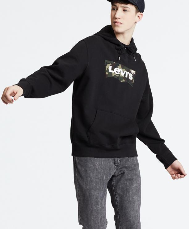 Pánská mikina LEVIS® Black 19491-0090