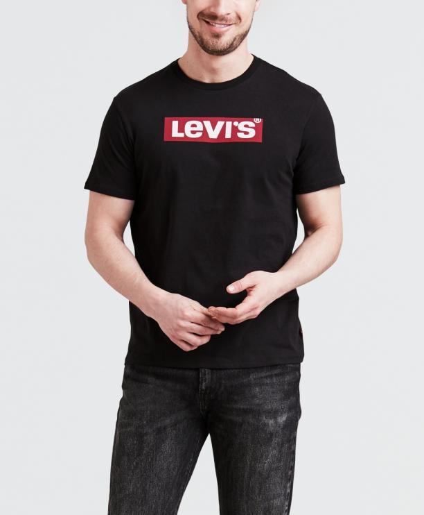 Pánské tričko LEVIS® Logo Black 22491-0427