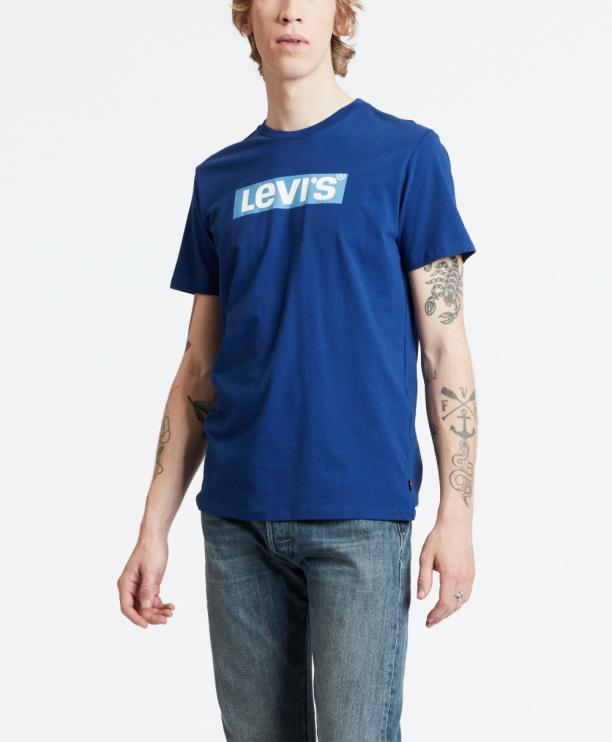 Pánské tričko LEVIS® Boxtab Blue 22491-0540