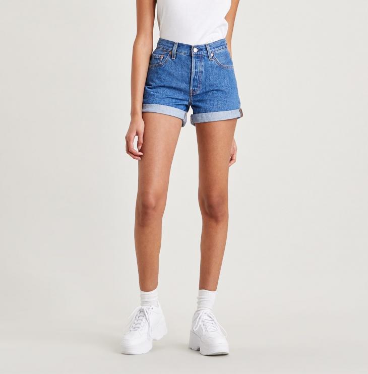 Dámské jeansové kraťasy LEVIS® 501 Sansome Ransom 29961-0021