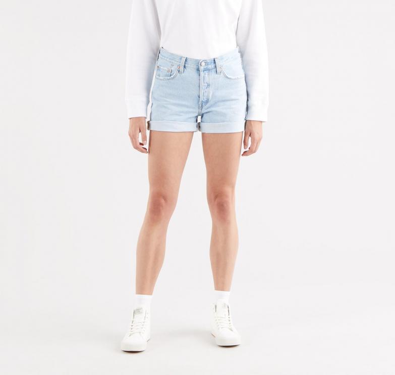 Dámské jeansové kraťasy LEVIS®501 Luxor Erosion 29961-0028