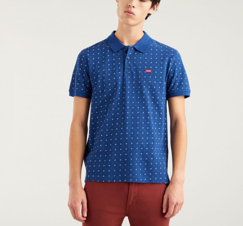 Pánské tričko LEVIS® Polo Minishapes Estate Blue 35883-0013