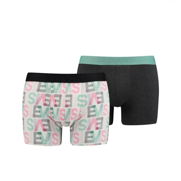 Pánské boxerky LEVIS® 2 pack Pink 37149-0239