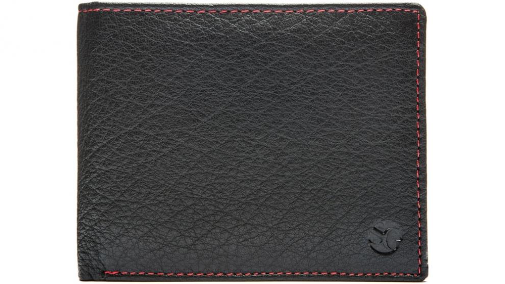 Pánská kožená peněženka SEGALI 614538 černá/červená