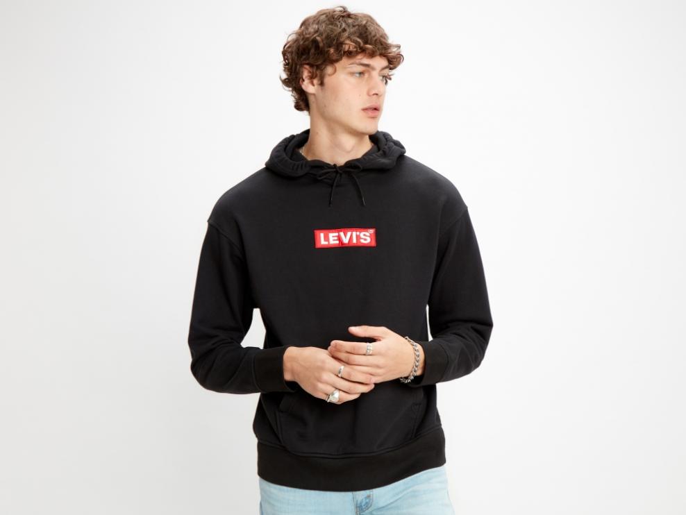 Pánská mikina LEVIS® Black 72632-0023