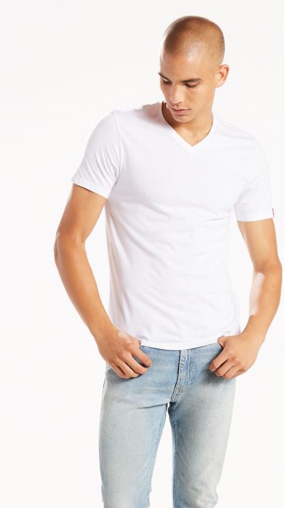 Pánská trička LEVIS® 2ks White 82983-0004