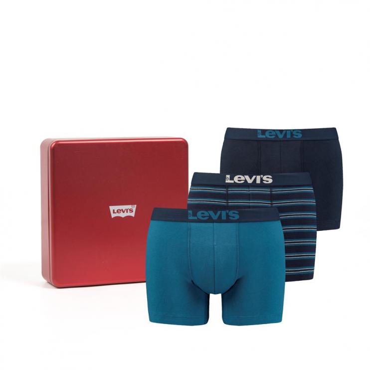 Pánské boxerky LEVIS® 3 pack Dark Blue Combo 37149-0074