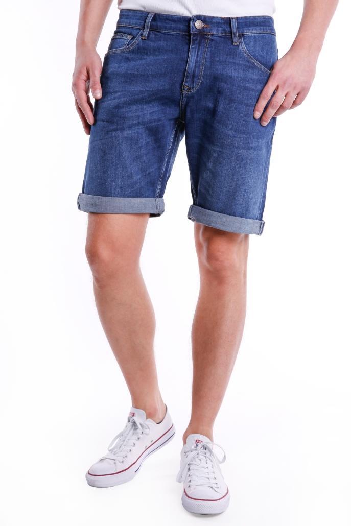 Pánské riflové kraťasy CROSS JEANS LEOM A565-066