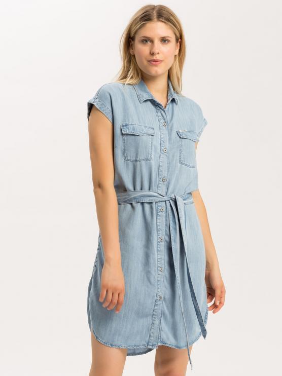 Dámské riflové šaty CROSS JEANS B524-005