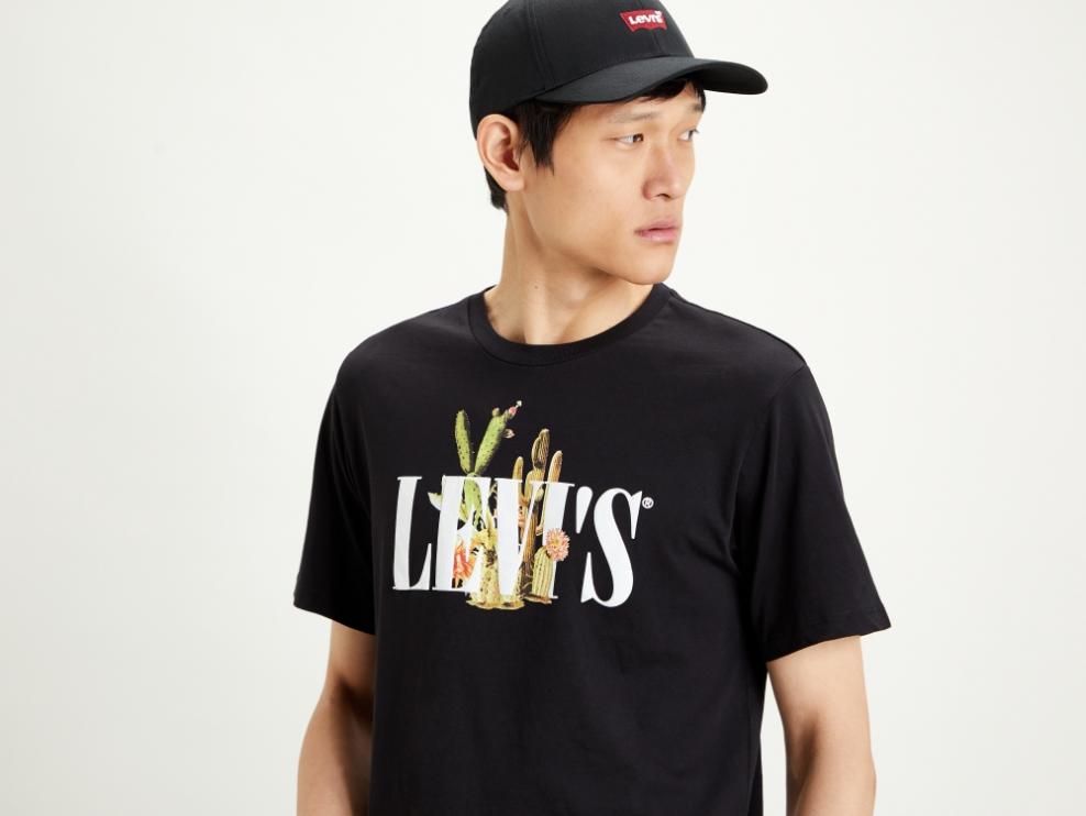 Pánské tričko LEVIS® Black 22491-0733