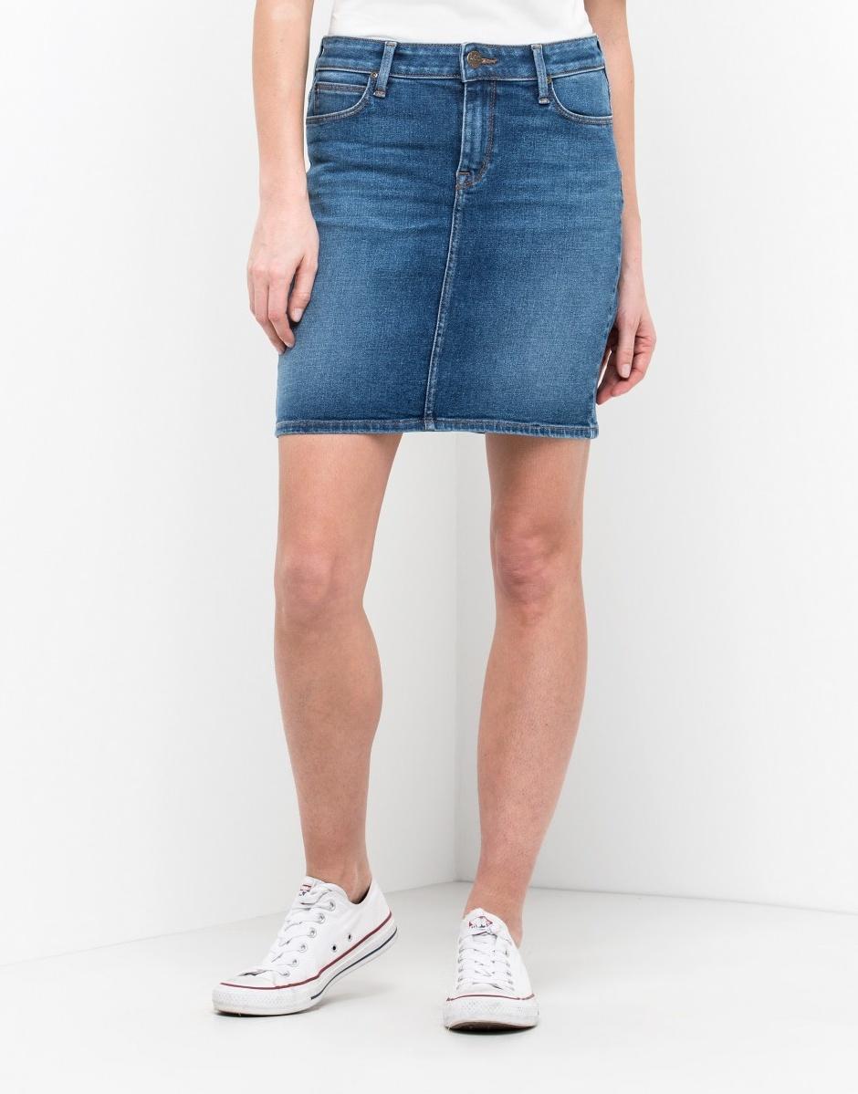 Dámská riflová sukně LEE Blue Drop L38JROEM