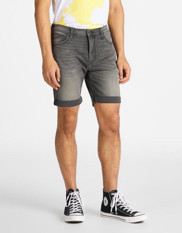 Pánské riflové kraťasy LEE Moto Worn In L73FIZDT