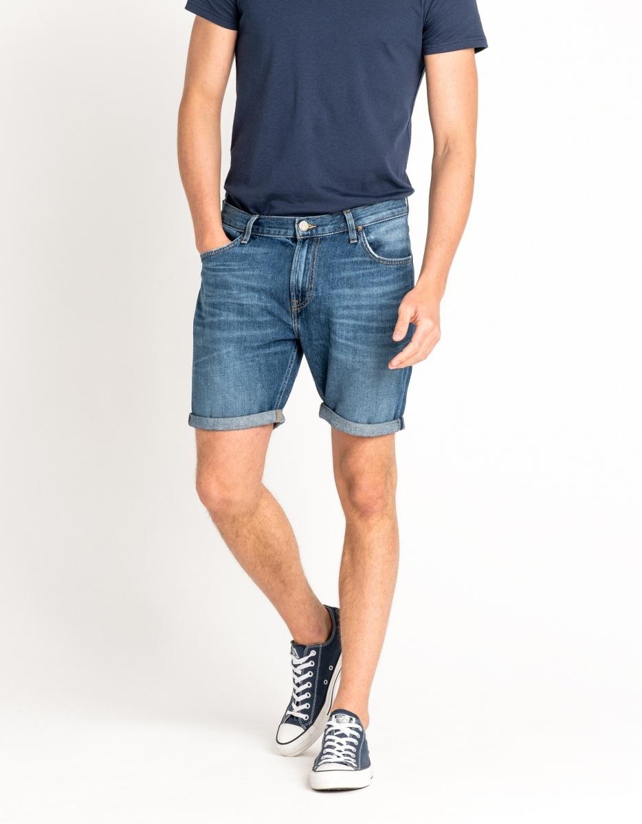 Pánské riflové kraťasy LEE Rider Flick Dark L73FLJKA