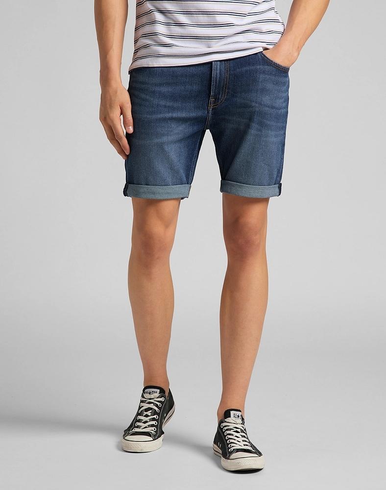 Pánské riflové kraťasy LEE Maui Dark L73FMGTQ