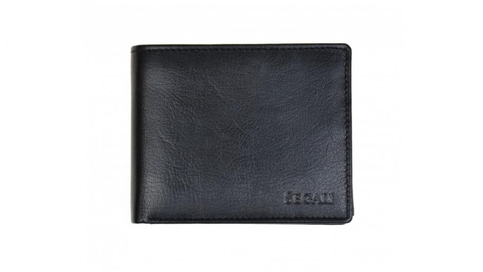 Pánská kožená peněženka SEGALI 7265 černá