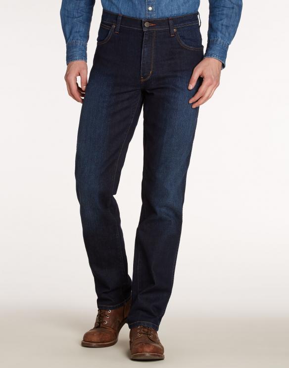 Pánské rifle WRANGLER Texas Stretch Tough Dark W121S750T