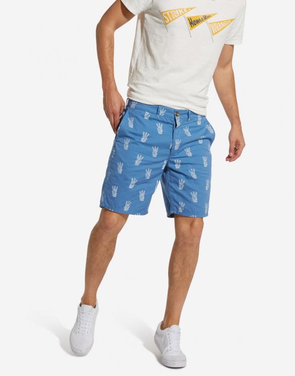 Pánské kraťasy WRANGLER Riviera Blue W14AMZ20B