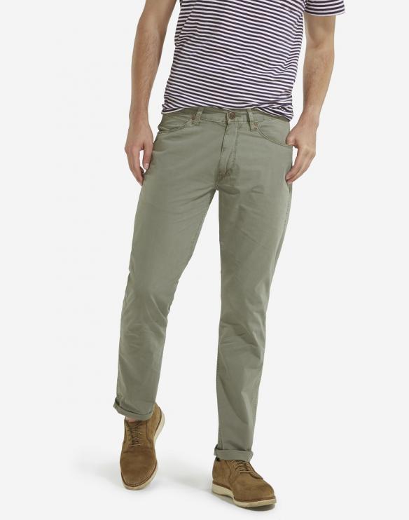 Pánské kalhoty WRANGLER Dusty Olive W15QLL65M