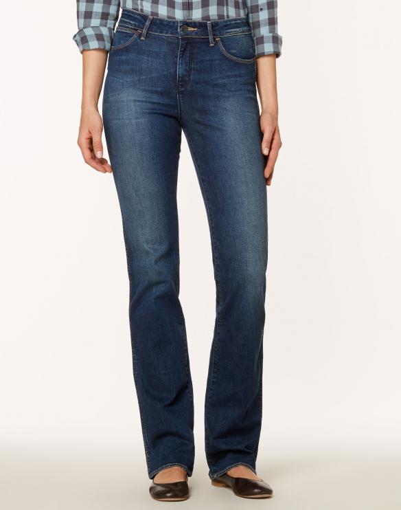 Dámské rifle WRANGLER Tina Scuffed Indigo W242X134D