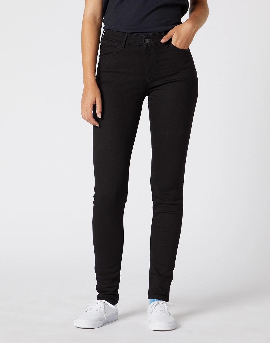 Dámské rifle WRANGLER Skinny Rinsewash W28KLX023