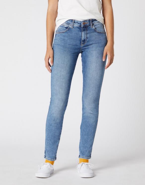 Dámské rifle WRANGLER Water Blue W28KVH78X