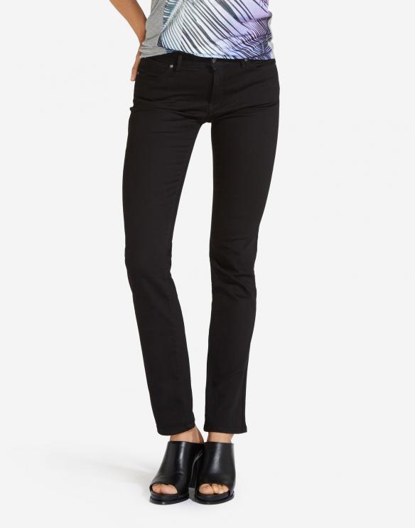 Dámské rifle WRANGLER Straight Rinsewash W28TLX023