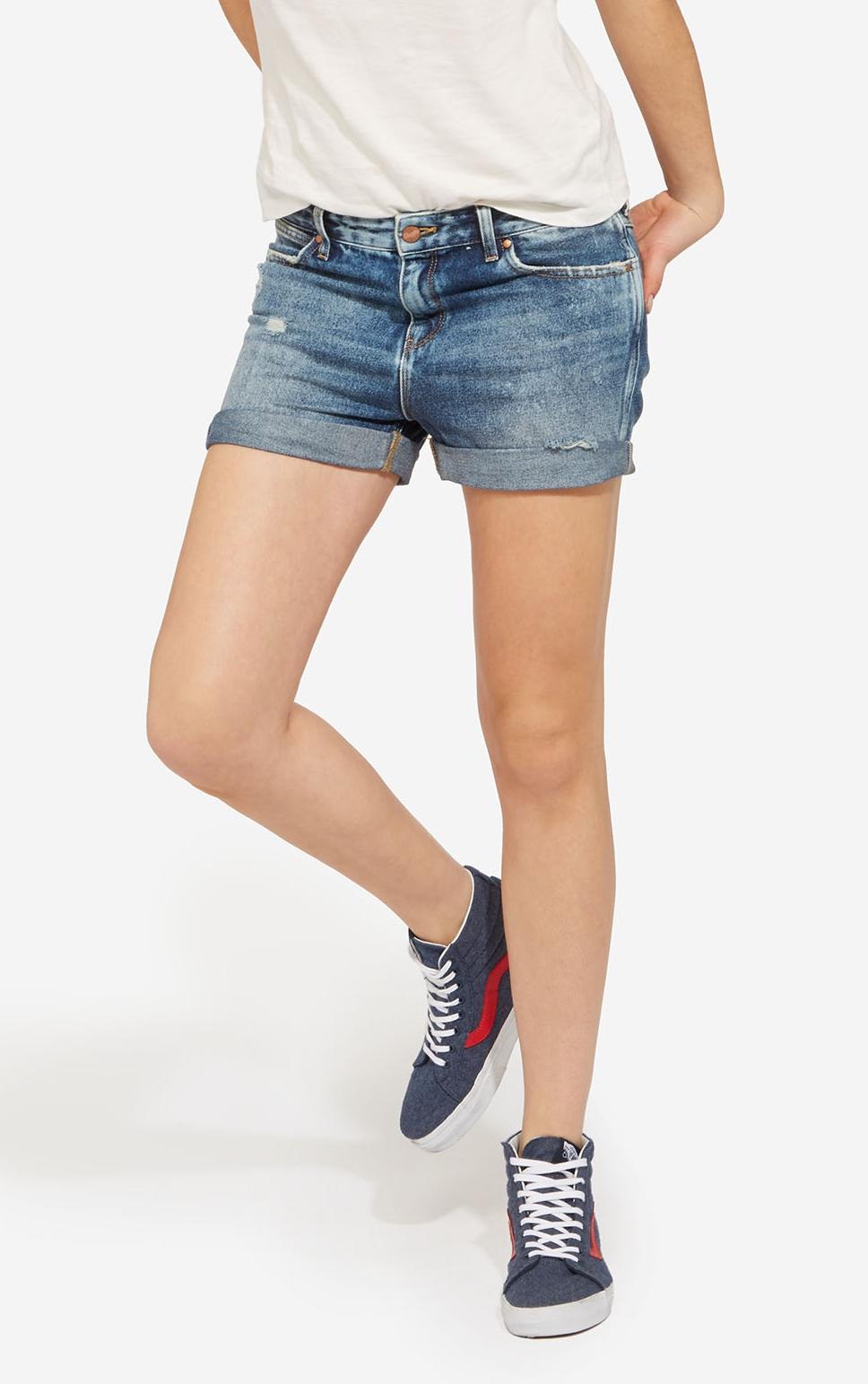 Dámské riflové kraťasy WRANGLER Vintage Worn W29K7995Z