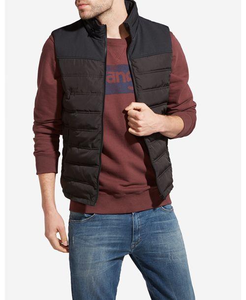 Pánská vesta WRANGLER Tech Vest Black