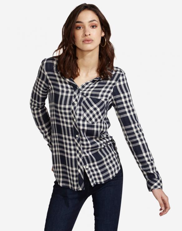 Dámská košile WRANGLER Navy W5239SL35