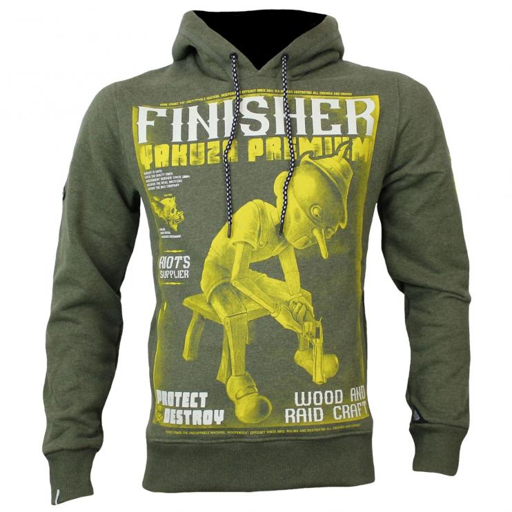 Pánská mikina YAKUZA PREMIUM 3024 zelená